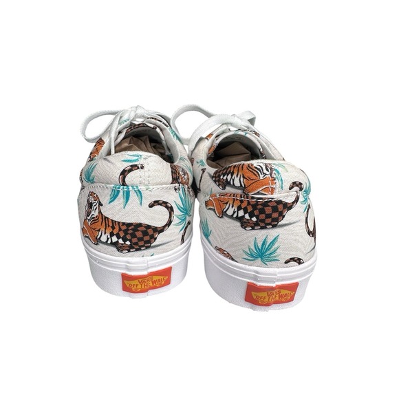 NEW Vans ComfyCush Discovery Channel Project Cat Tiger W 9.5 M 8 Animal Kingdom - Picture 4 of 8